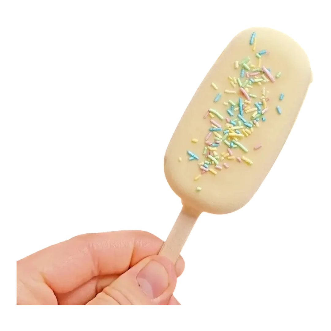 Zakje met 2 aardbei frisco's